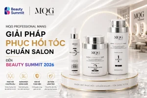 MQG Professional mang giải pháp phục hồi tóc chuẩn salon đến Beauty Summit 2026