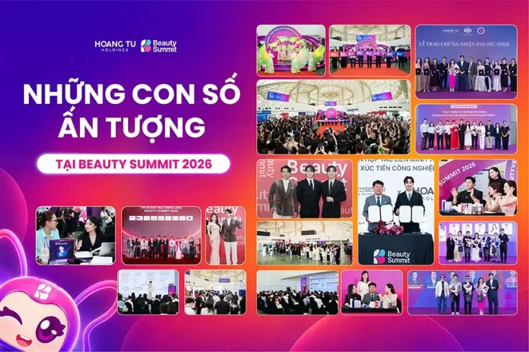 Beauty Summit 2026: Những con số ấn tượng khẳng định quy mô triển lãm