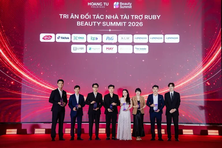 Tôn vinh các đối tác Ruby đồng hành cùng Beauty Summit 2026