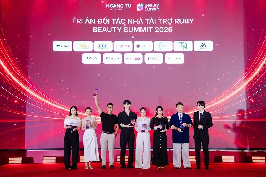 Tôn vinh các đối tác Ruby đồng hành cùng Beauty Summit 2026 6 733575096 1010790391726329 8307938094520806429 n