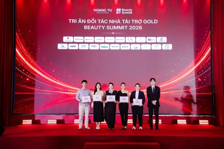 Tôn vinh các đối tác Gold đồng hành cùng Beauty Summit 2026