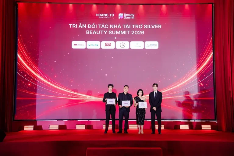 Tôn vinh các đối tác Silver đồng hành cùng Beauty Summit 2026
