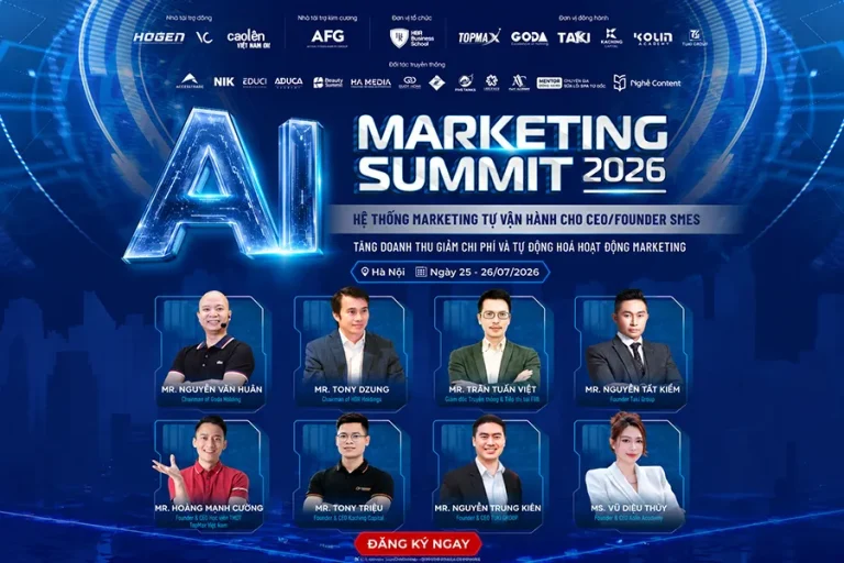 5 lý do chủ doanh nghiệp Beauty không nên bỏ lỡ AI Marketing Summit 2026 | Beauty Summit