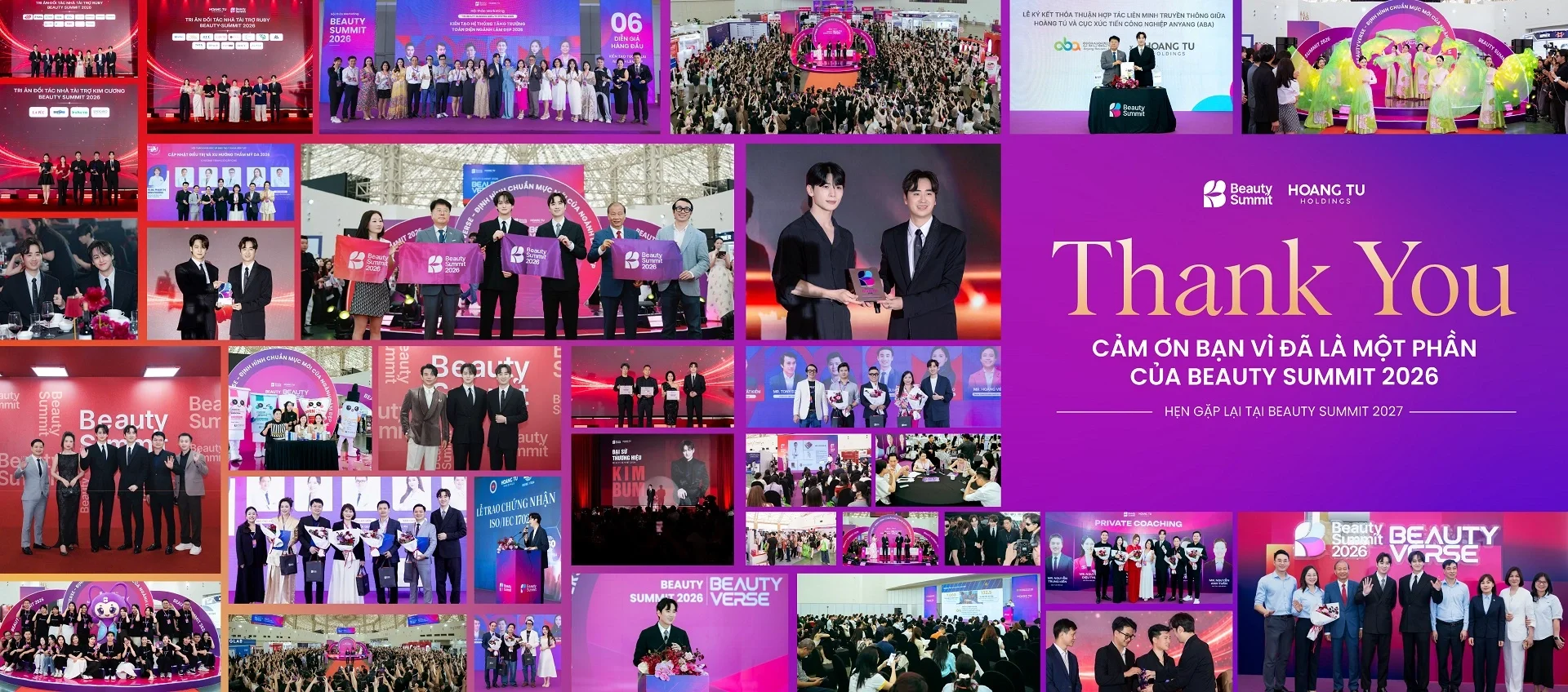 Banner Album ảnh Beauty Summit 2026