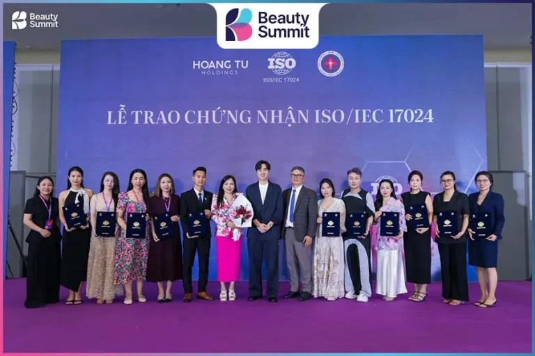 Nhìn lại lễ trao chứng chỉ ISO/IEC 17024 khóa K01 tại Beauty Summit 2026