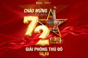 10/10 | Beauty Summit chào mừng kỷ niệm 72 năm Ngày Giải phóng Thủ đô