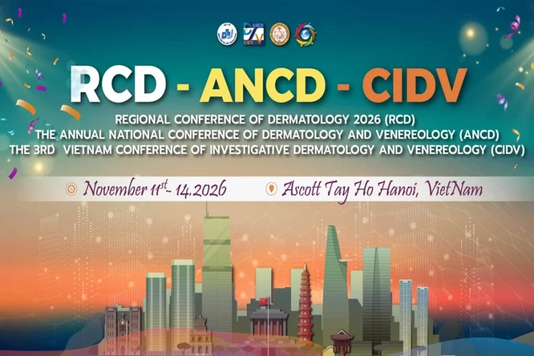 Hội nghị da liễu RCD – ANCD – CIDV 2026: Lịch trình, diễn giả và hướng dẫn đăng ký
