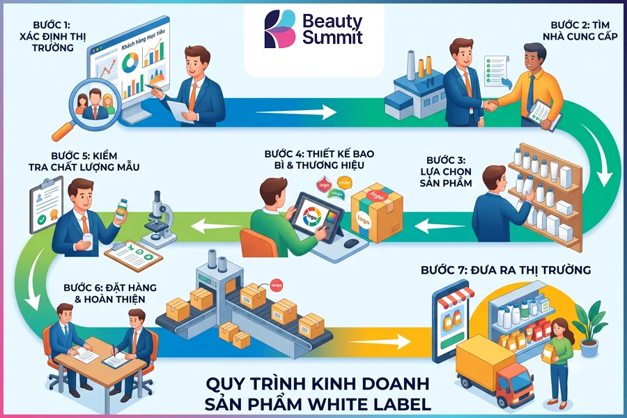 Quy trình kinh doanh sản phẩm White Label